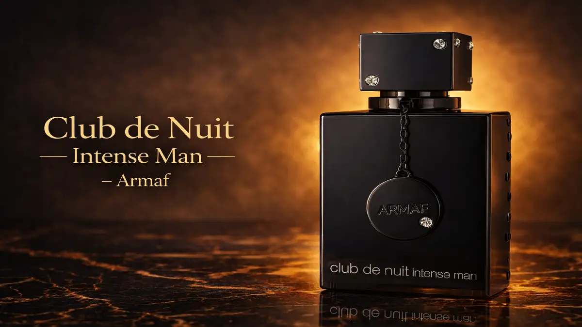Frasco negro del perfume club de nuit hombre y precio del intense man en Argentina